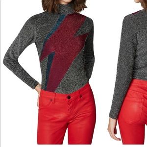 BLANKNYC lightening bolt body suit NWT